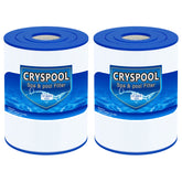 Cryspool vista frontal del cartucho mostrando su forma y compatibilidad