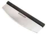 Cuisinart cortador frontal mostrando la hoja larga listando cortar pizzas fácilmente