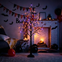 Dazzle Bright detalle de ramas flexibles mostrando cómo se moldean para decorar
