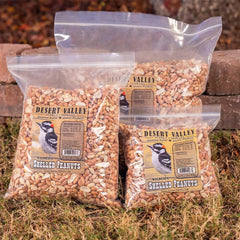 Desert Valley Supply comparación de tamaño y peso de la bolsa de 10 lb para almacenar fácil