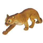 Design Toscano puma frente mostrando postura acechante y realismo