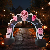DILENK arco calavera frontal mostrando su diseño impactante y atractivo