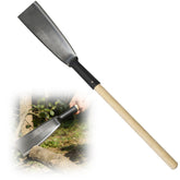 DIOVPLX machete frontal mostrando diseño y hoja afilada, fácil de transportar