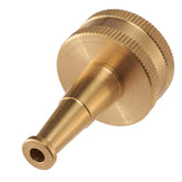 Dramm boquilla jet frontal mostrando chorro potente y control eficiente