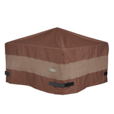 DUCKCOVERS funda frontal 44" cuadrada mostrando protección completa