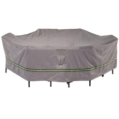 Duck Covers vista frontal de la funda para mesa 96" protección total