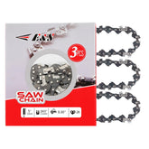 E & S pack frontal mostrando las tres cadenas y la compatibilidad