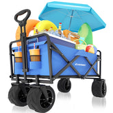 EchoSmile vista frontal del carrito mostrando capacidad y diseño resistente