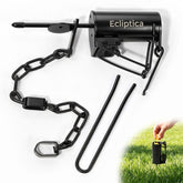 Ecliptica trampa frontal mostrando estructura robusta y seguridad de captura