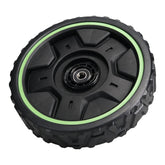 EGO Power+ vista frontal de la rueda trasera genuina, encaje preciso y duradero