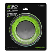 EGO Power+ cabezal frontal AH1620 mostrando montaje y compatibilidad para recambio