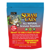 EPIC REPELLENTS empaque frontal del Enviro Pro Scram for Cats mostrando tamaño y uso