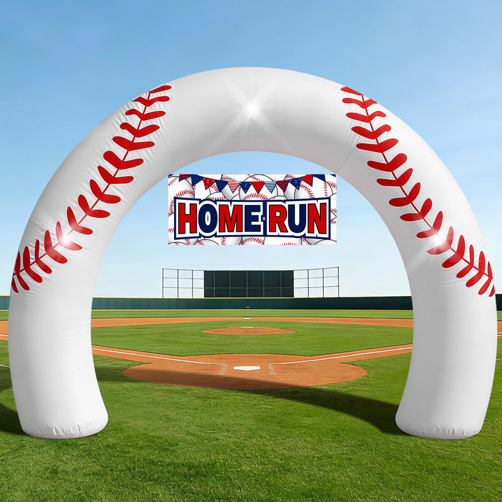 Eyourlife arco inflable frontal muestra presencia y entrada llamativa
