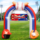 Eyourlife arco inflable frontal mostrando colores y diseño llamativo