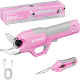 EZUVITA vista frontal del podador rosa, diseño compacto y ligero