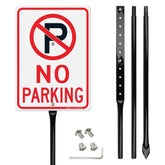 Faittoo señal frontal grande visible y duradera para control de estacionamiento