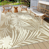famibay alfombra frontal mostrando diseño tropical y resistencia