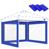 FANPAT panel lateral frontal azul mostrando transparencia y protección