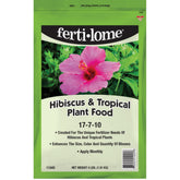 ferti-lome frente del empaque mostrando 4 lb y beneficios para floración