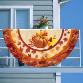 FLAGWIX bandera frontal pumpkin fall bunting vista completa y atractivo otoñal