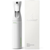 FLAIROSOL vista frontal del envase blanco-verde, diseño elegante y práctico