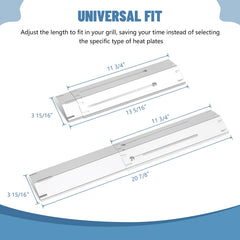 FlameDuty primer plano del acero inoxidable resistente y anti-corrosión