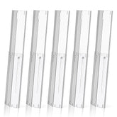 FlameDuty vista frontal del pack de 5 placas de calor, reemplazo duradero