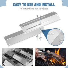 FlameDuty superficie porcelanada fácil de limpiar y resistente al calor