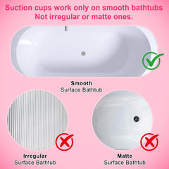 Flgocexs almohada ergonómica para cuello, soporte cómodo durante el baño