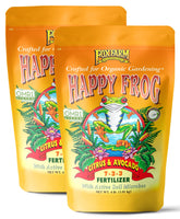 FoxFarm paquete frontal mostrando el producto y beneficios para cítricos