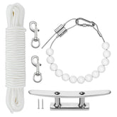 FUNNANS kit frontal con cuerda, ganchos y cleat mostrando el contenido y ventajas