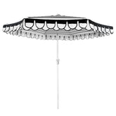 Funsite vista frontal del toldo elegante, protección solar efectiva