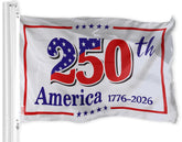G128 vista frontal 3x5 ft con colores vivos y conmemorativos
