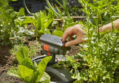 Gardena ZoomMaxx pica metálica con escalón que ofrece fijación estable