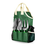 GardenHOME vista frontal del set 11 piezas con bolsa y delantal práctico