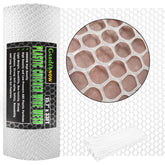 GardenNow empaque frontal de malla ABS mostrando dimensiones y color