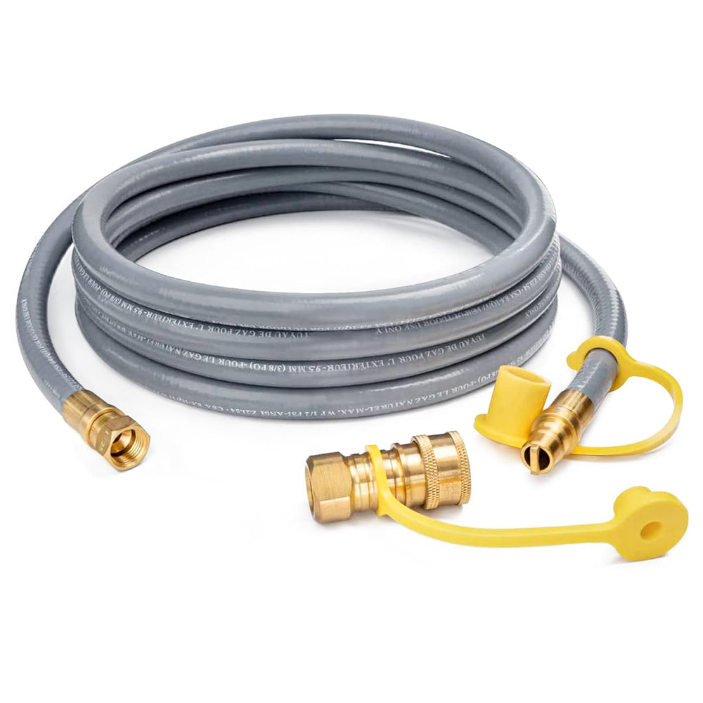 GASPRO manguera frontal enrollada mostrando longitud y portabilidad