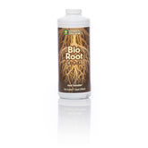 General Hydroponics BioRoot frente del envase mostrando etiqueta y volumen beneficios para la raíz