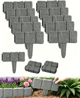 Generic valla imitación piedra frontal empaquetada mostrando valor de 20 piezas y efecto piedra