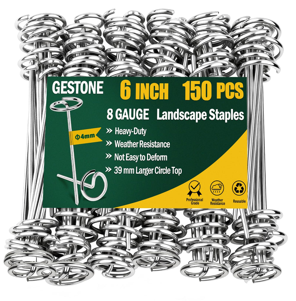 GESTONE paquete frontal de 150 clavijas resistente y listo para usar
