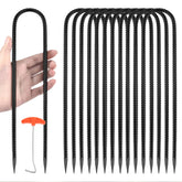GESTONE estacas U frontal mostrando 12 piezas para anclaje seguro