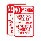 GicnKeuz frontal de la señal no estacionar mostrando diseño legible y advertencia clara