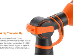 Giraffe Tools comparación con mano para ver escala y ergonomía