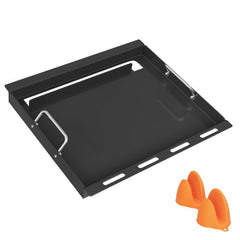 GLOWYE plancha frontal encajada en Weber Spirit, facilidad de conversión