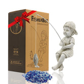 Goodeco Fisherboy frontal mostrando figura y postura, añade encanto al jardín