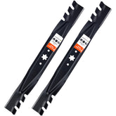 Grasscool cuchilla frontal 42" mostrando perfil y filo para corte eficiente