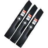 Grasscool vista frontal del paquete con tres cuchillas, recambio confiable