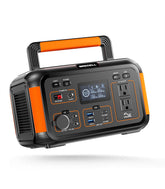 GRECELL vista frontal del generador con salidas múltiples y beneficio de potencia portable