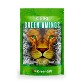 GreenGro frasco frontal mostrando presentación y beneficio raíz saludable