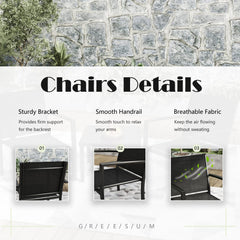 Greesum silla perfil en acero, estructura robusta y estable